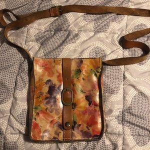 Patricia Nash floral crossbody